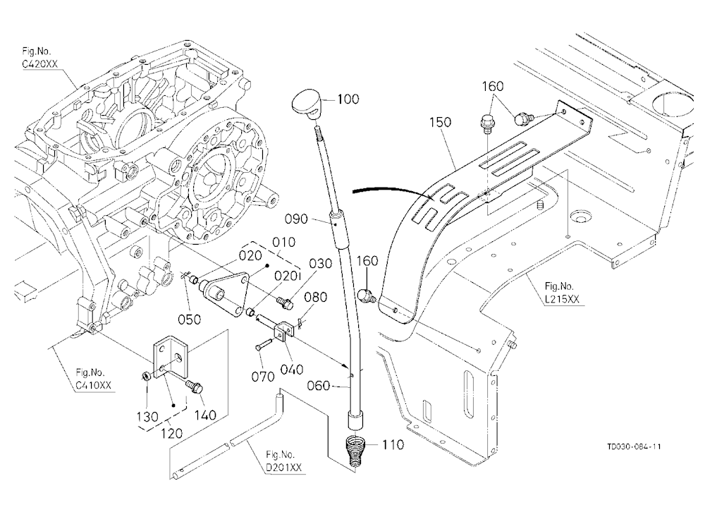 Main Gear Shift Lever [Manual T/M Type]