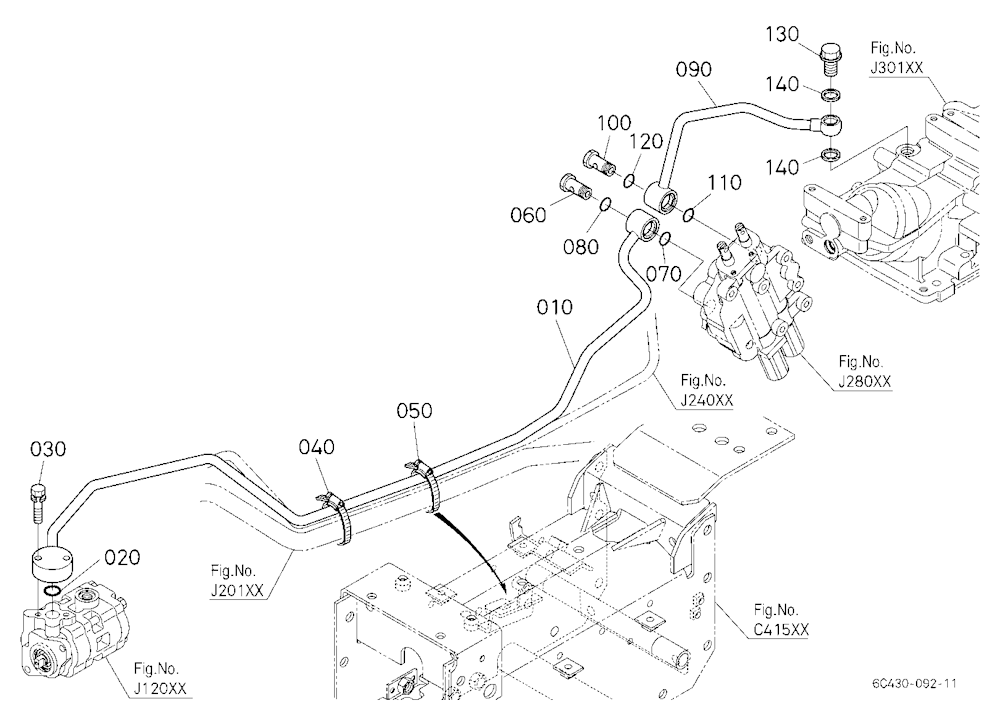 Hydraulic Oil Line (Delivery)