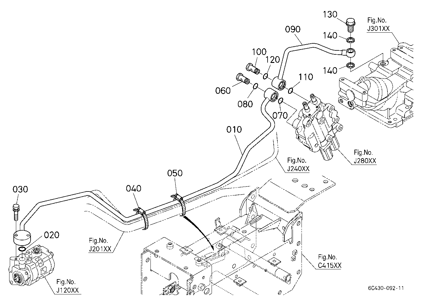 Hydraulic Oil Line (Delivery)