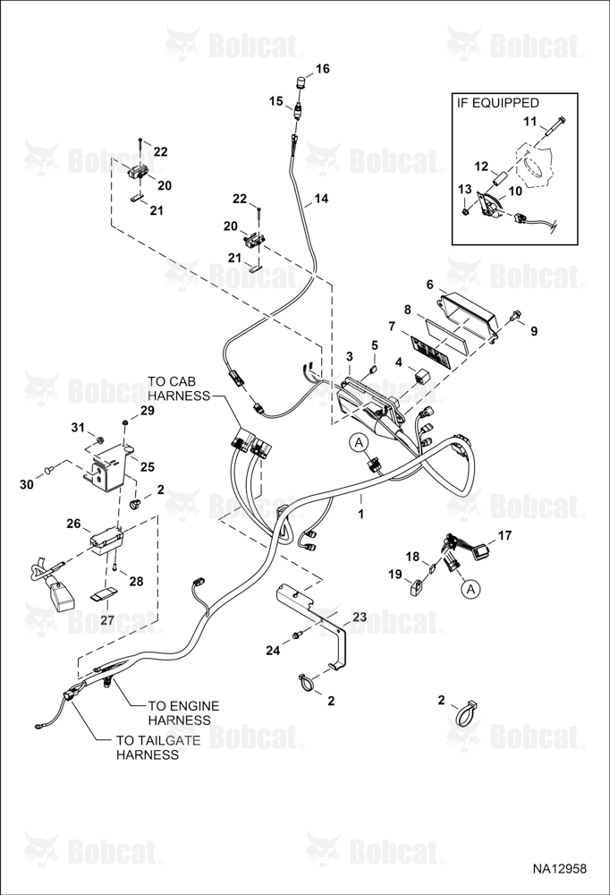 Engine Electrical Circuitry (Frame Harness) (W/O TMS)