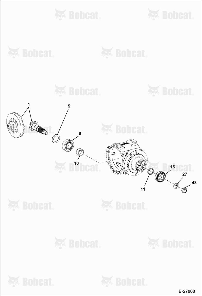 Rear Axle (Center Housing) (Replacement Axle - 5904661671)