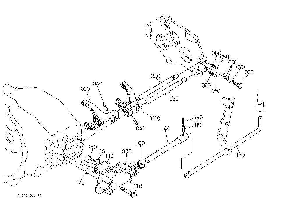 Main Gear Shift Fork [Manual T/M Type]