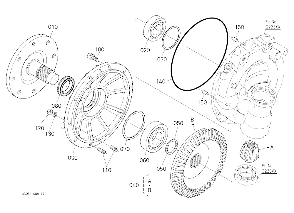 Front Axle Rh