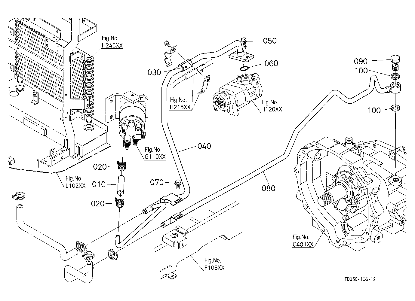 Oil Cooler Return Pipe