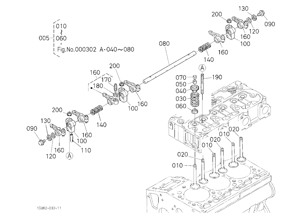 Valve And Rocker Arm