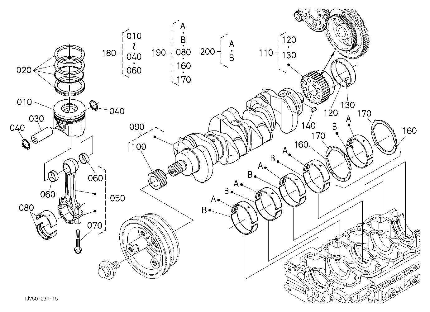 Piston And Crankshaft