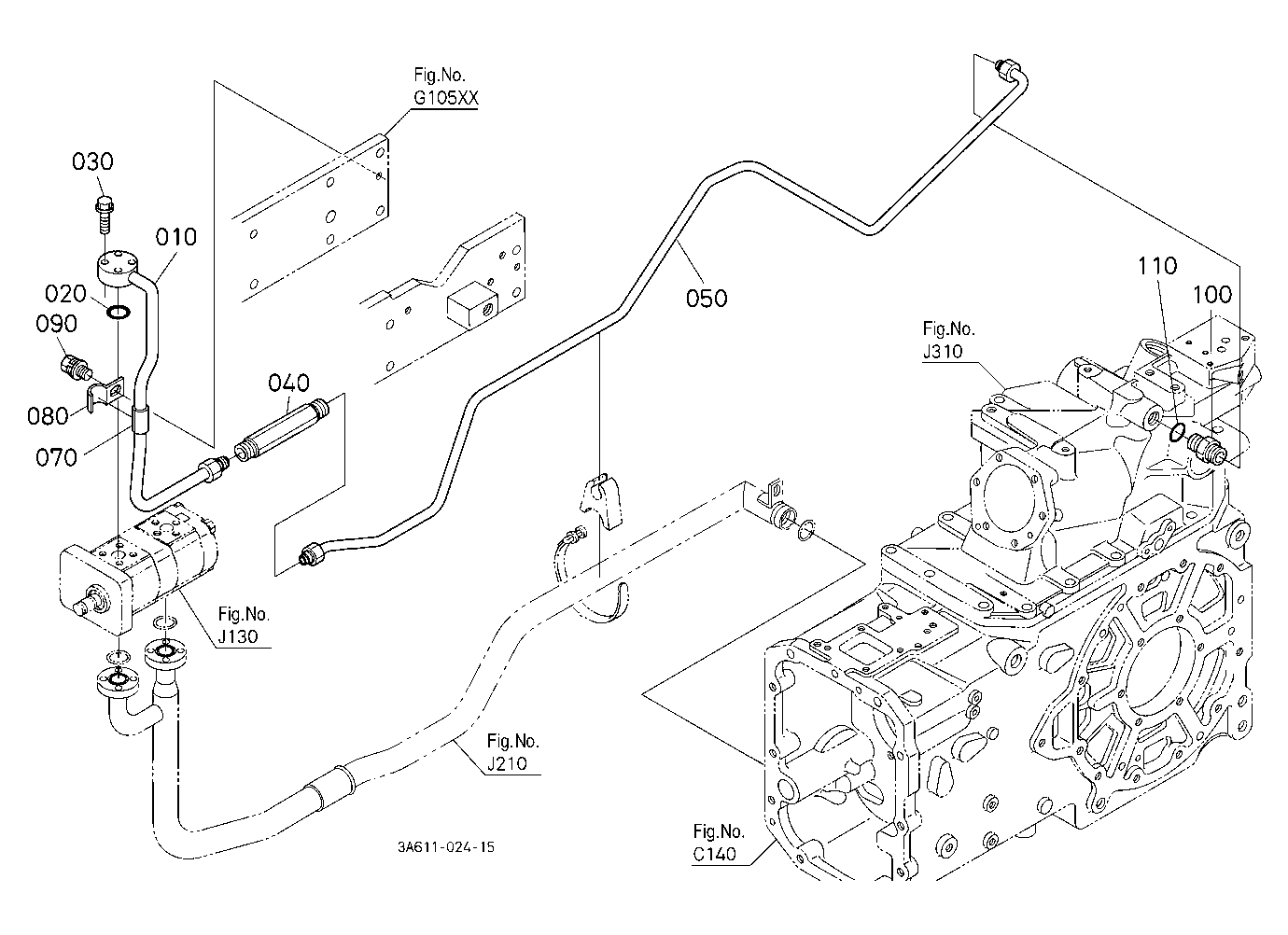 Hydraulic Pipe (Delivery)