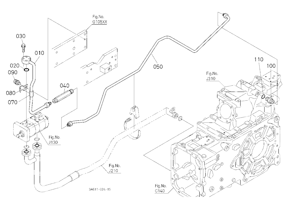 Hydraulic Pipe (Delivery)