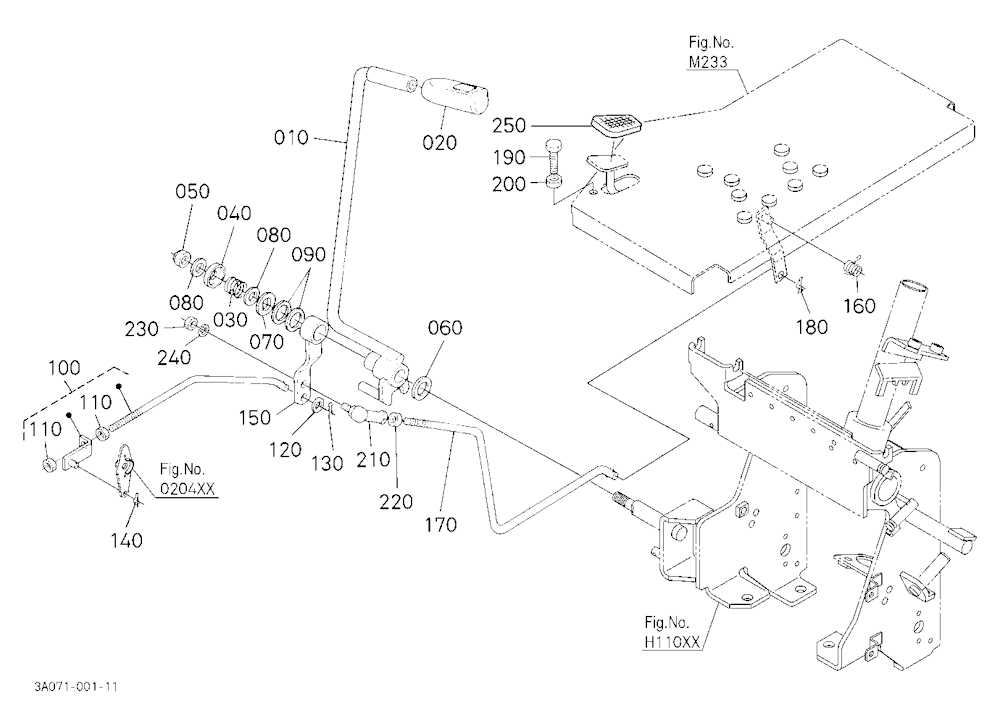 Hand Accelerator Lever [Rops Type]