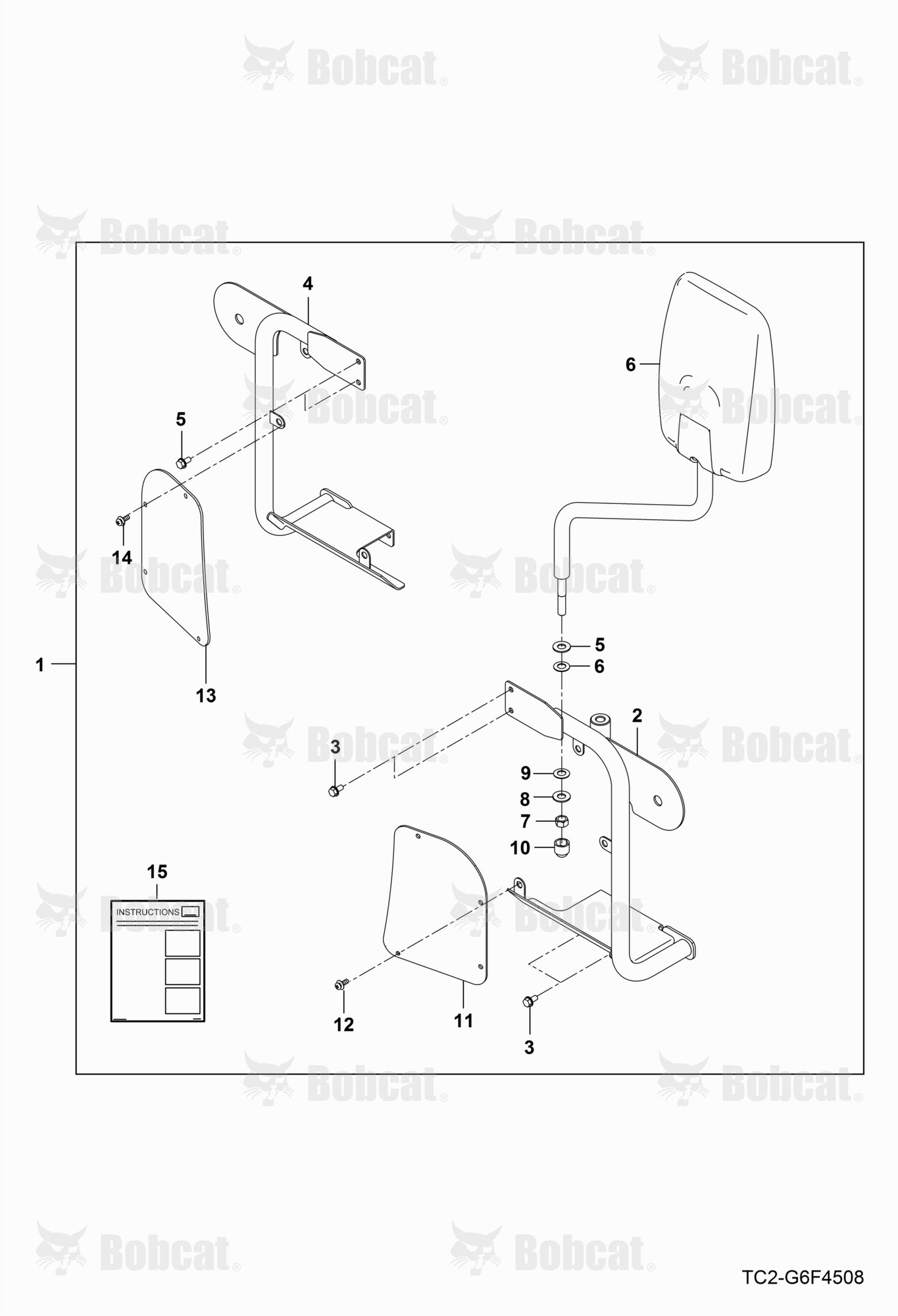 Rear View Mirror Kit