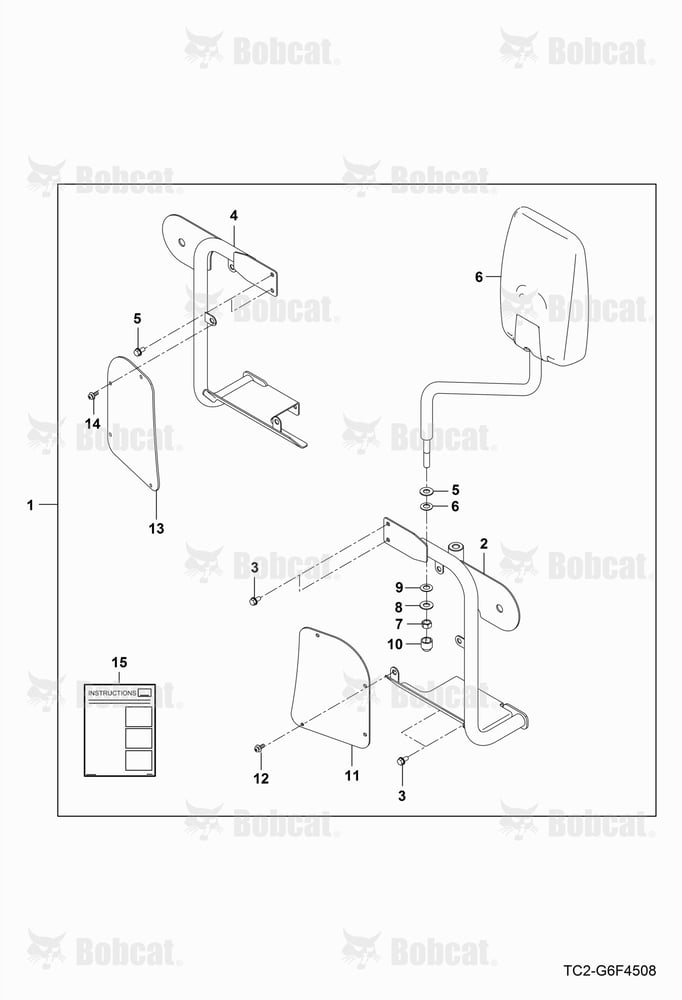 Rear View Mirror Kit