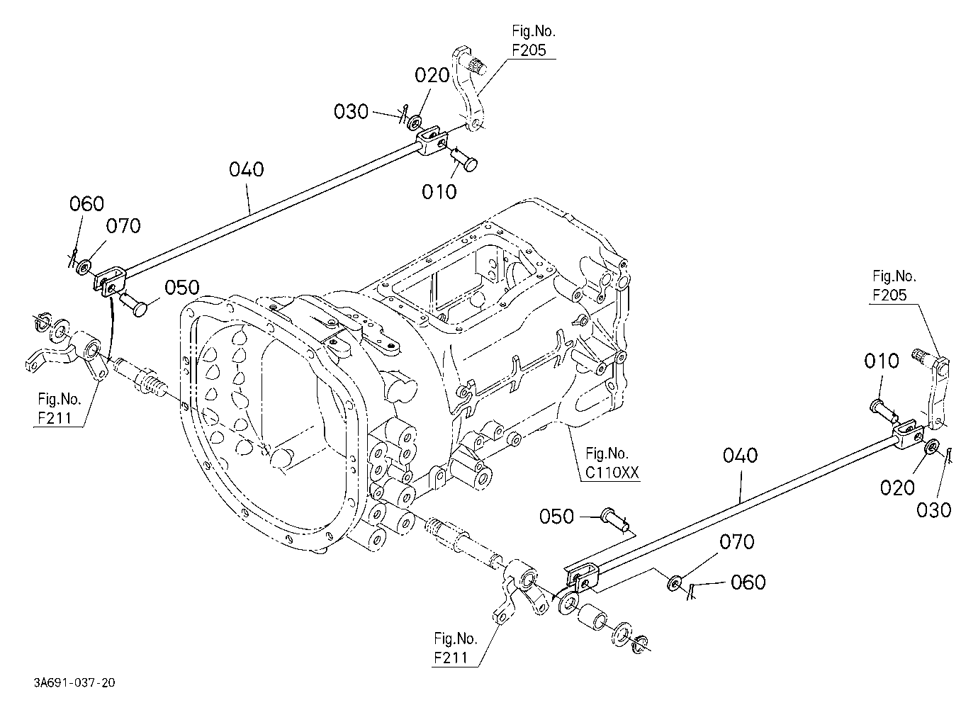 Brake Rod (Brake Cam) [Cab Type]