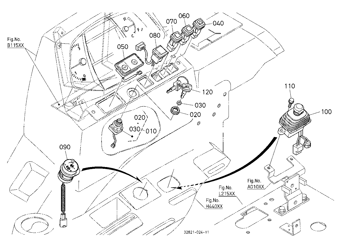 Switch (Instrument Panel)