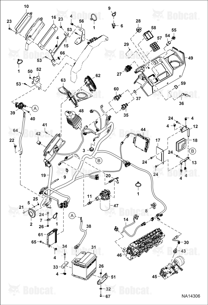 Controls Electrical (RH Console) ACRA15250 & Above