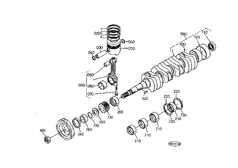 Piston And Crankshaft