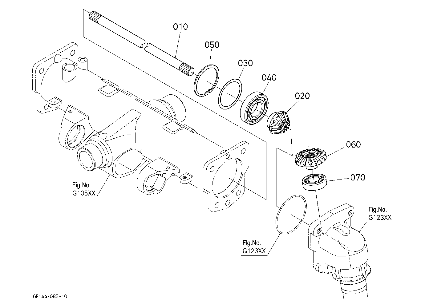 Bevel Gear (Left)
