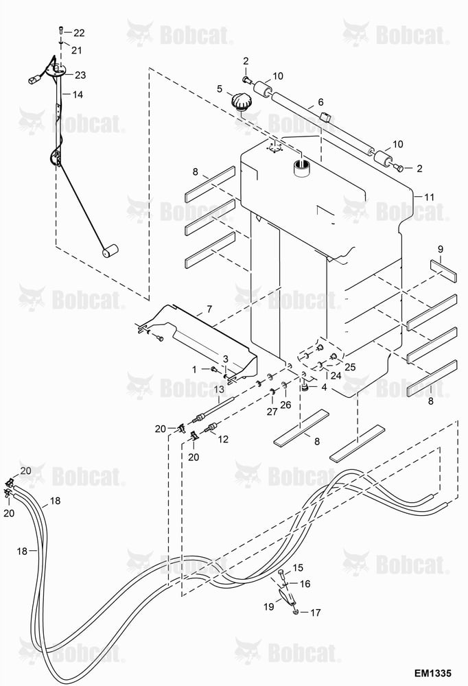 Fuel Tank Installation A8G811001 - A8G812999, A8G911001 - A8G912999