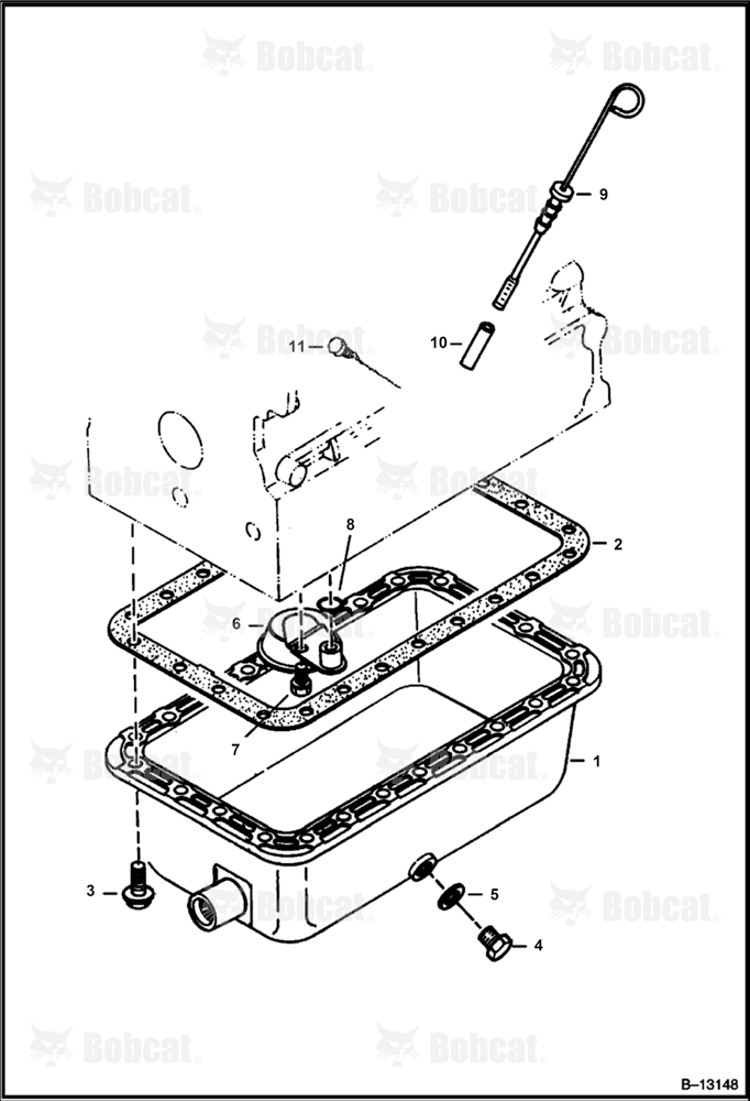 Oil Pan (Kubota - V2203)