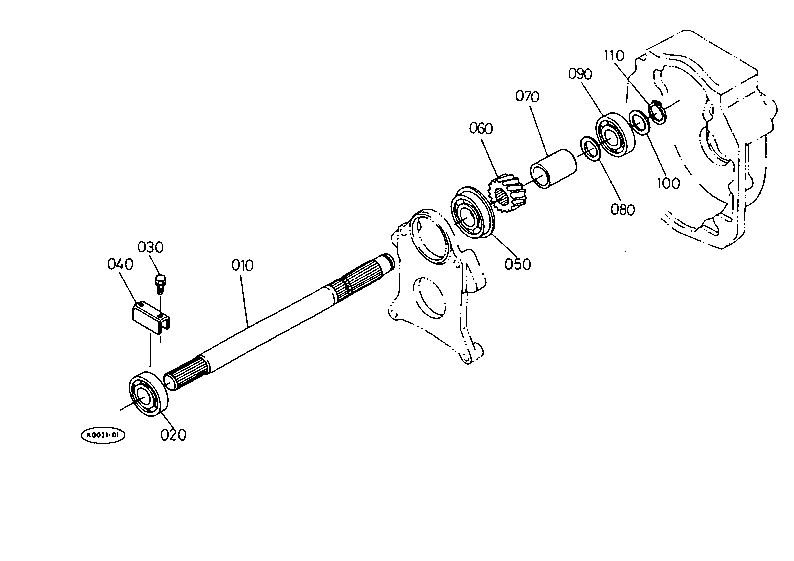 Pto Drive Shaft [Old Type]