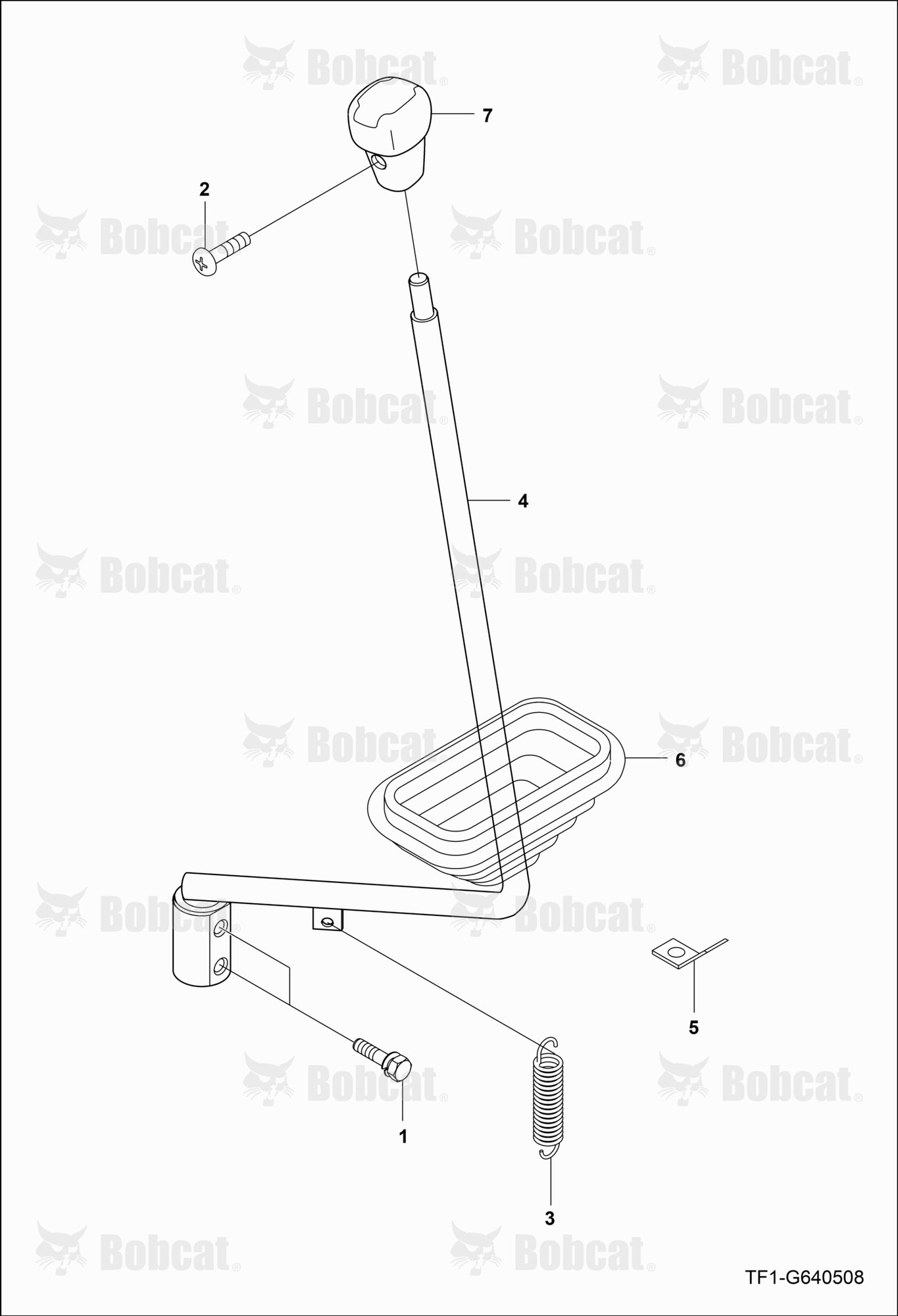 Range Shift Lever Group