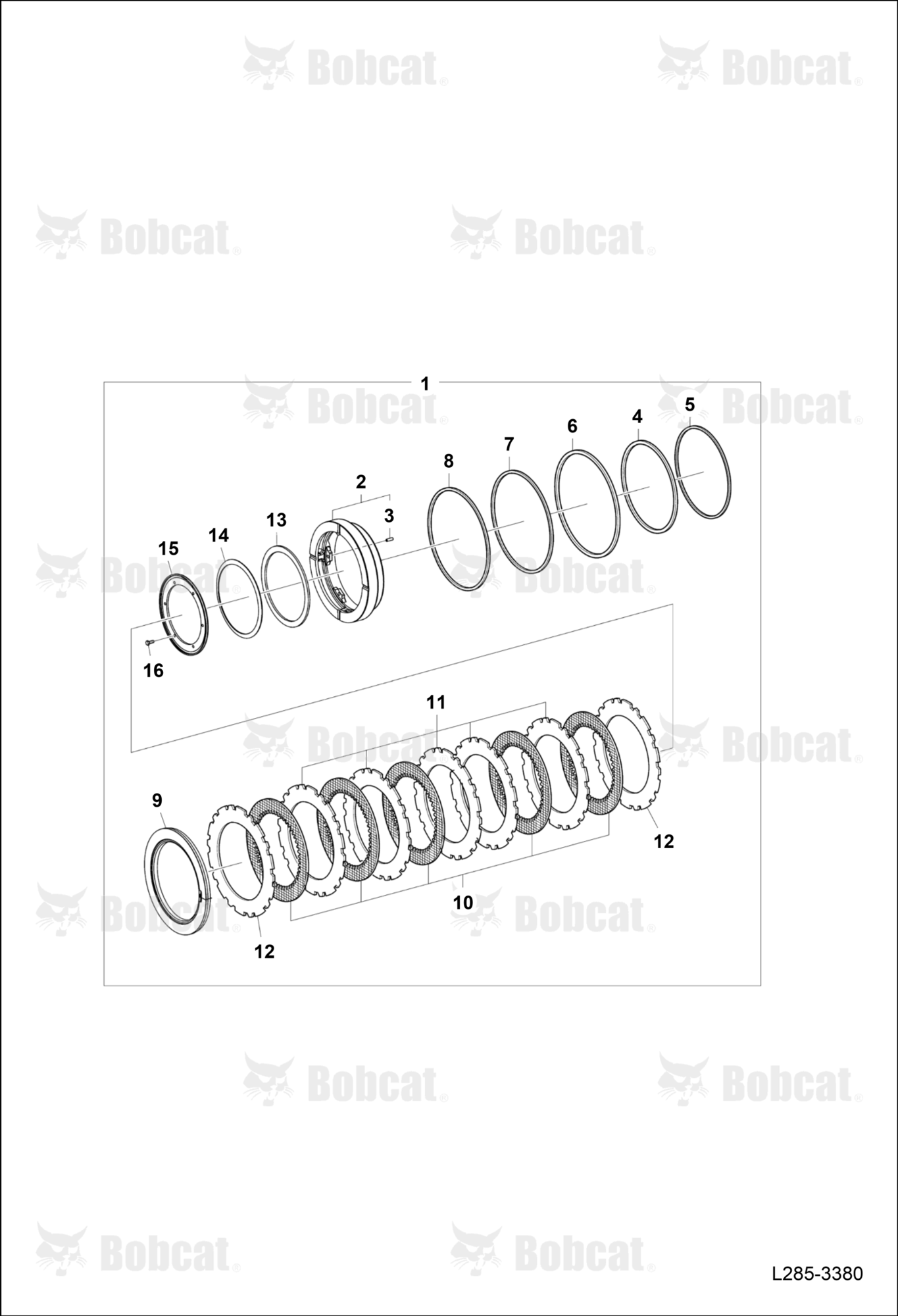 Brake (Rear Axle) (LSD)