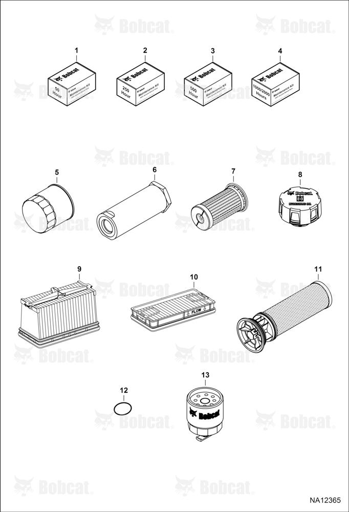 Maintenance Items (Scheduled Maintenance) (Canister Cooling Fan Filter)