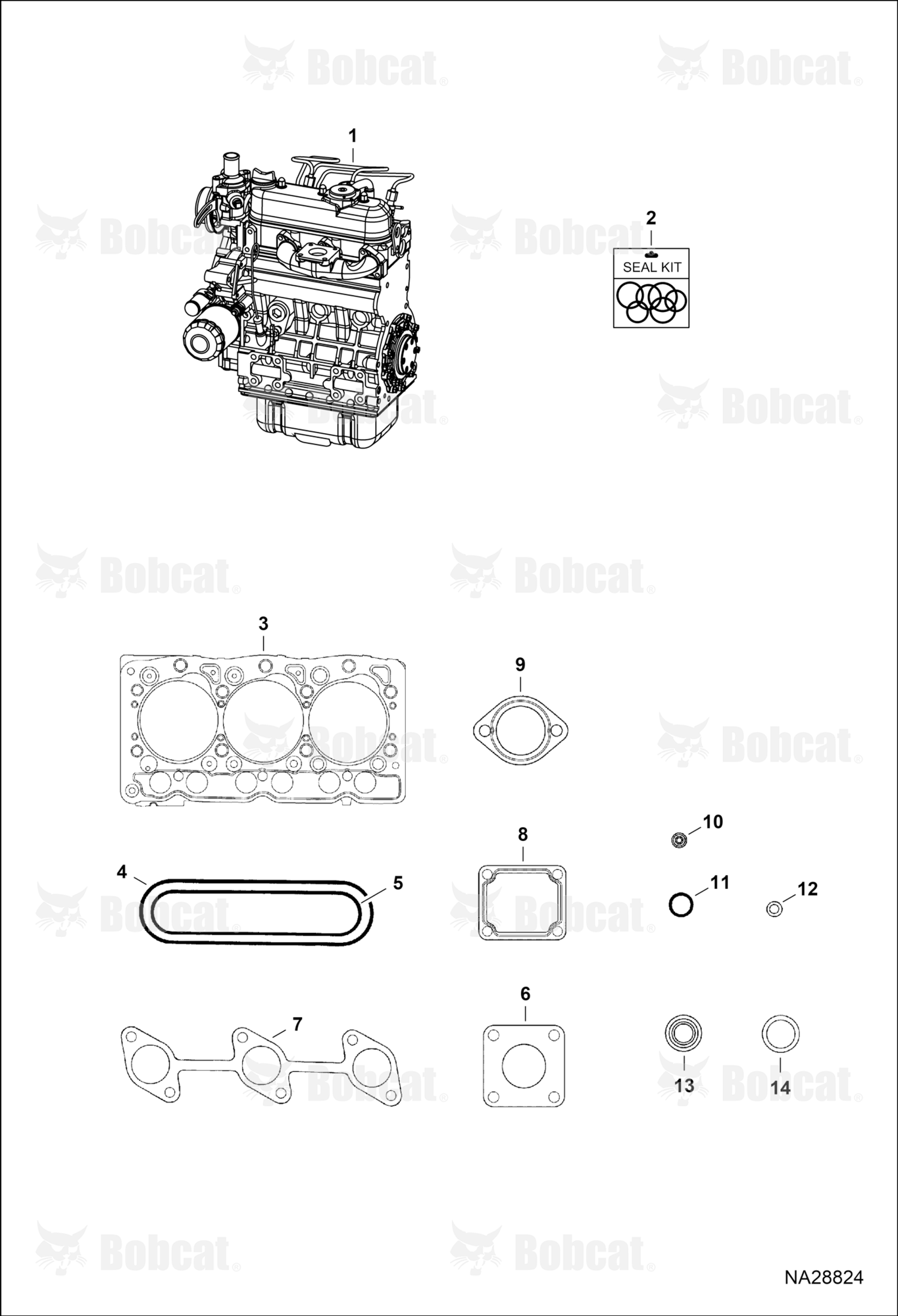 Engine & Upper Gasket Kit