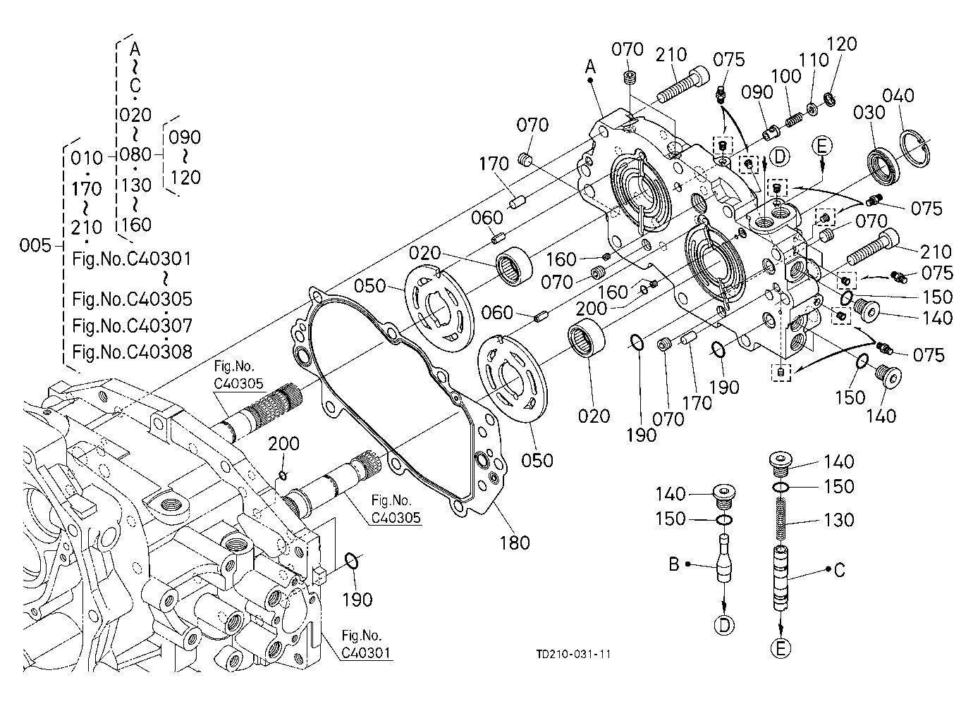 Hst(Port Block Cover) [Component Parts]