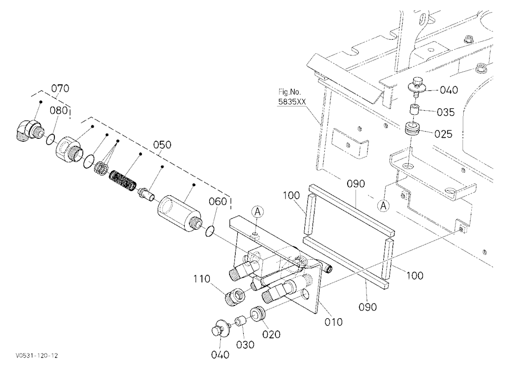 Fan Motor Joint [Manual Hitch]