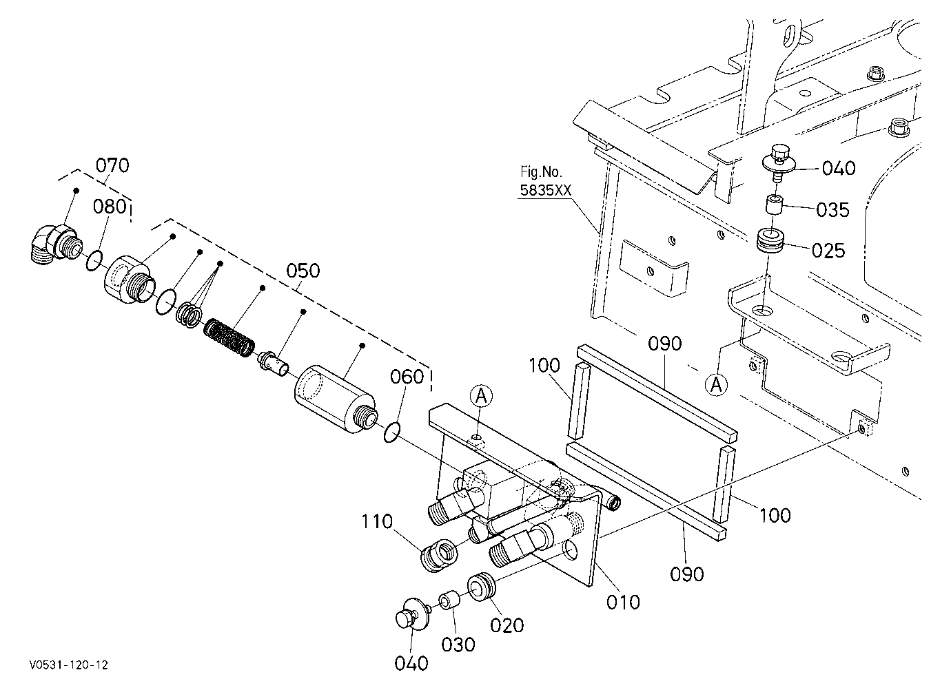 Fan Motor Joint [Manual Hitch]