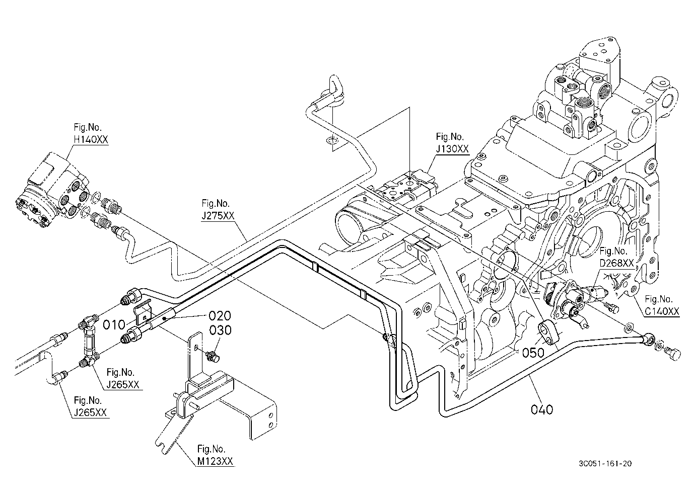 Hydraulic Oil Line (Controller/Pto) [Old]