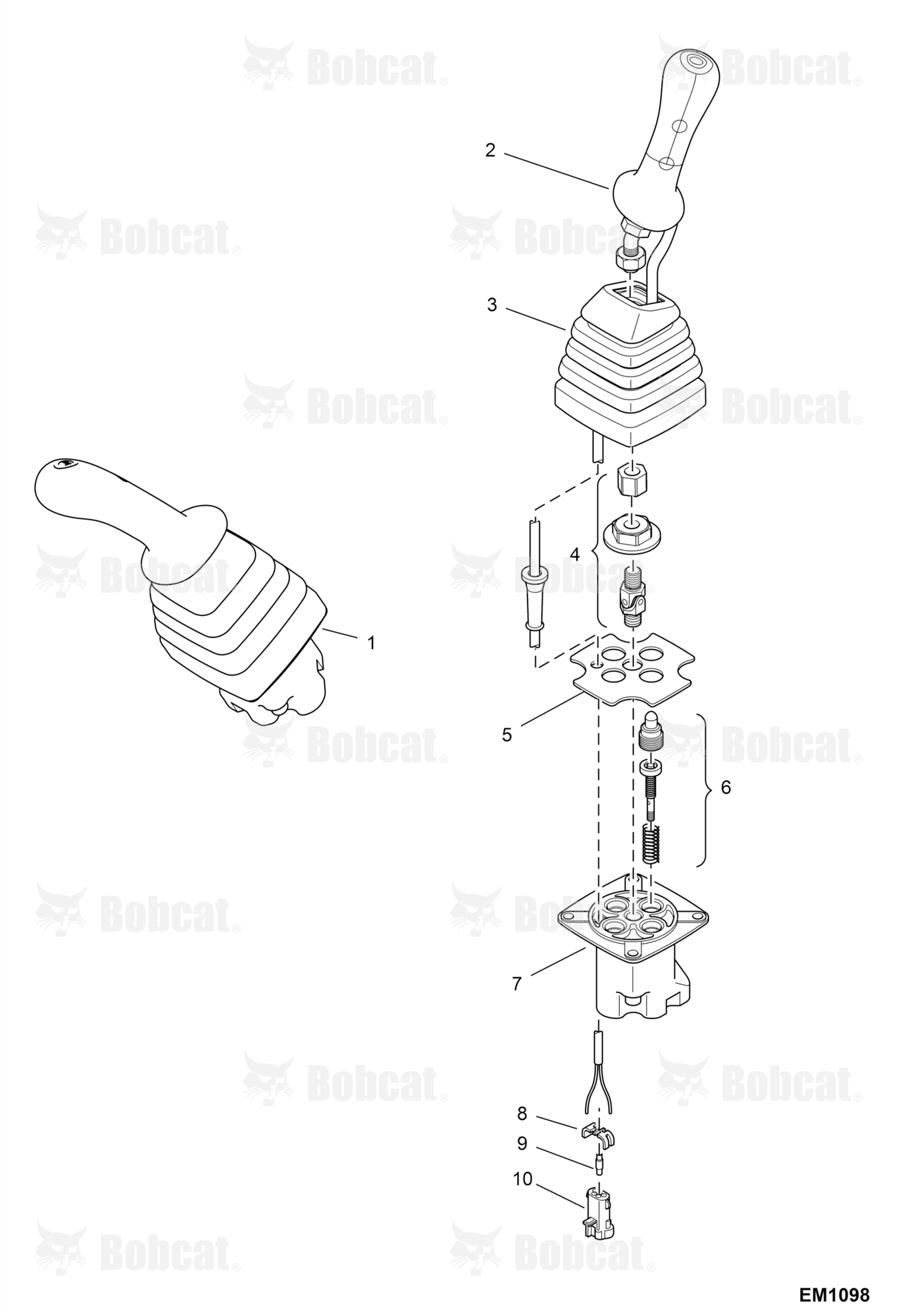 LH Joystick Controls  AHNM11001 - AHNM22241