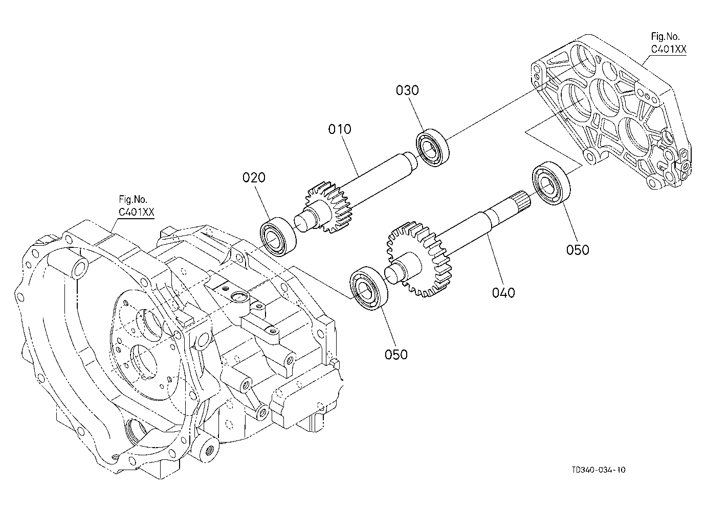 Pto Countershaft