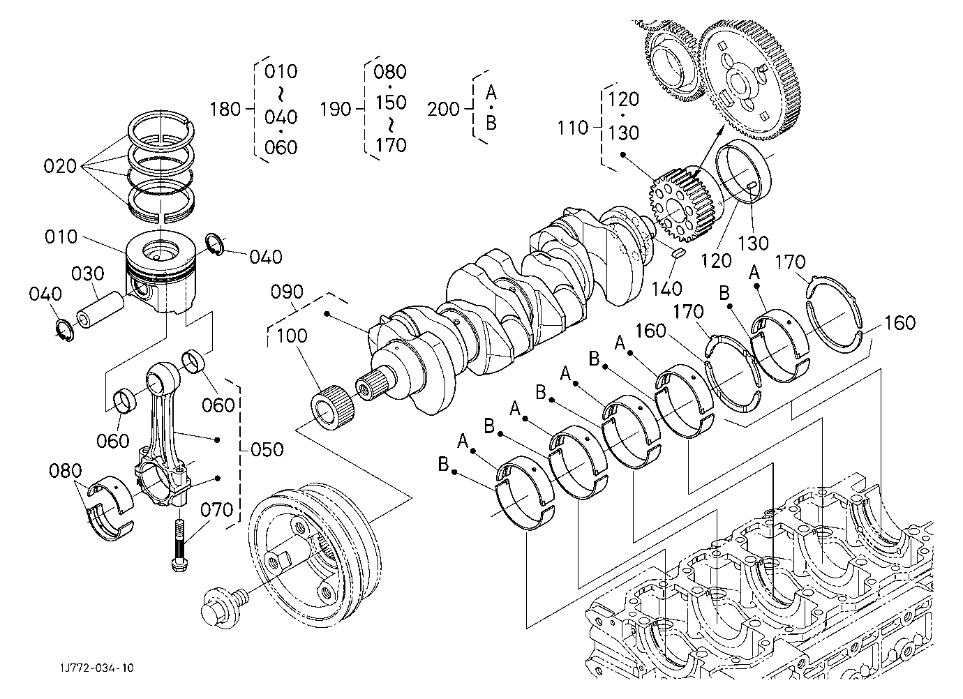 Piston And Crankshaft