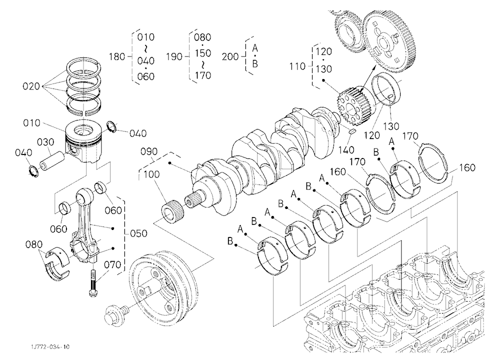 Piston And Crankshaft
