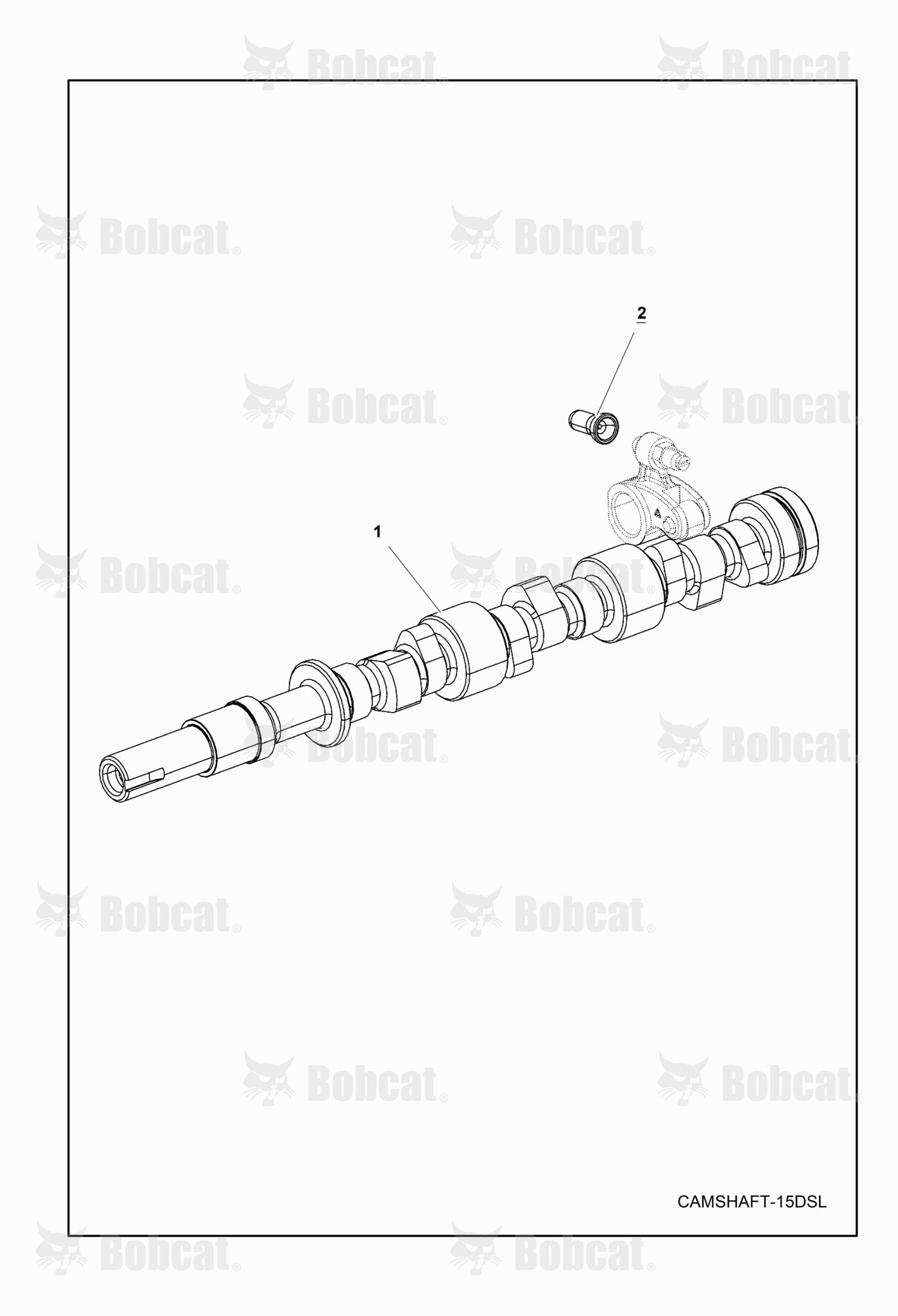 ENGINE, CAMSHAFT, Push Rod