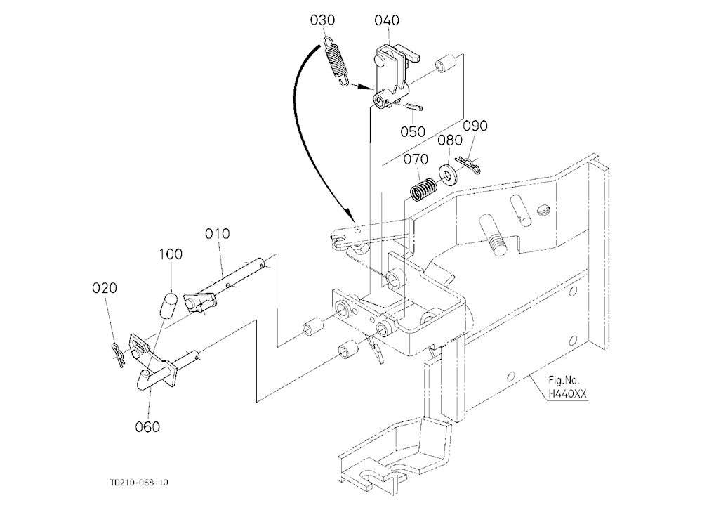 Loader Lock Lever