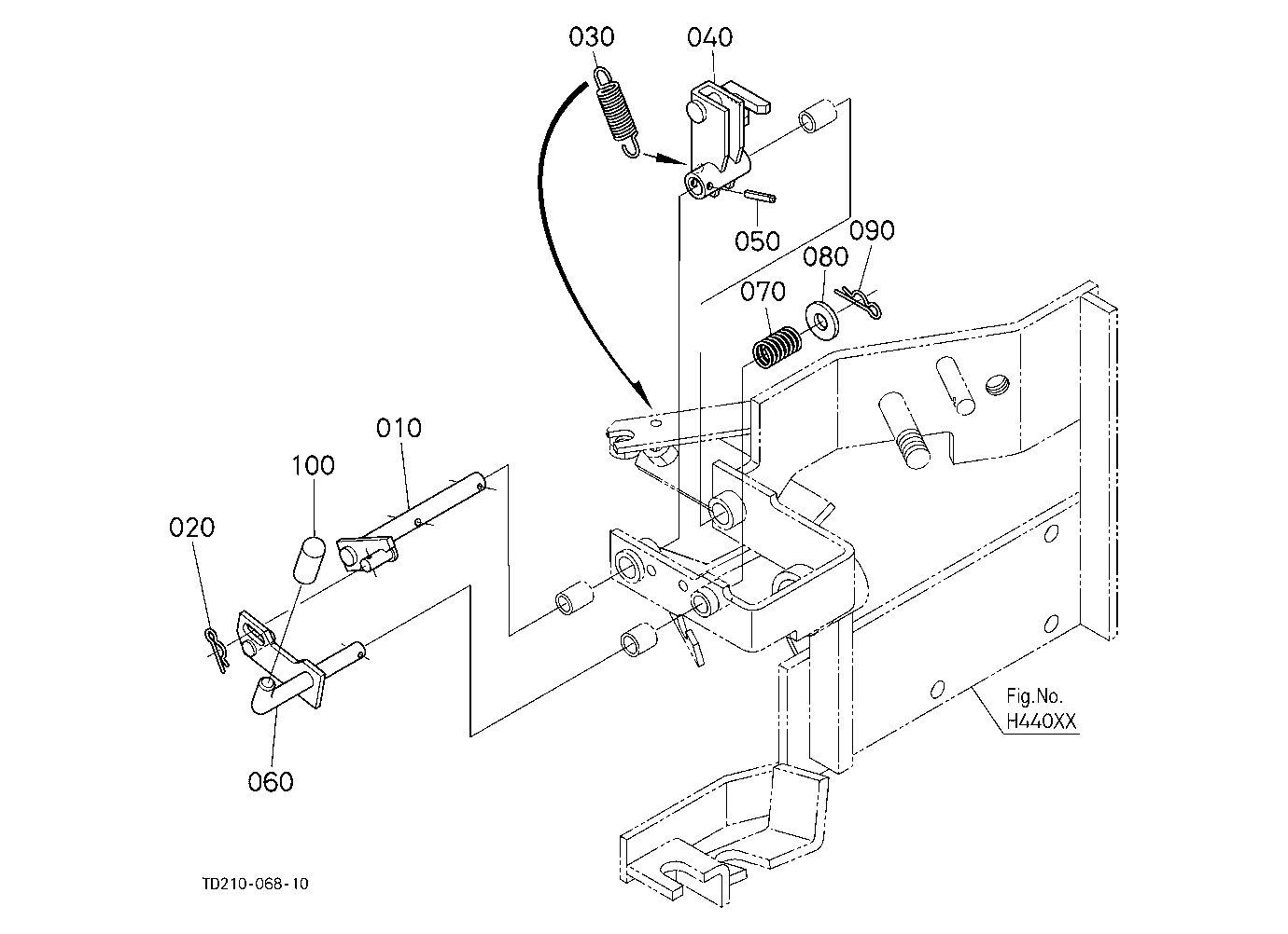 Loader Lock Lever