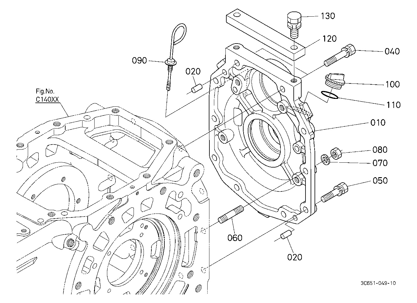 Transmission Case Rear Cover