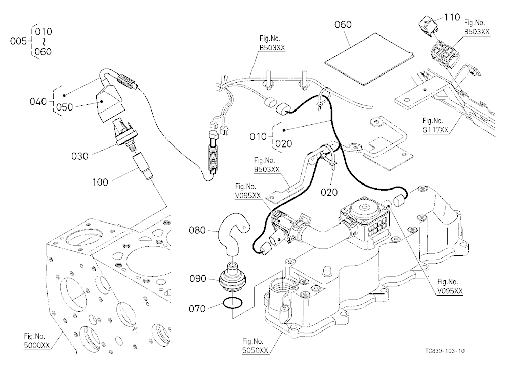 Heater Kit (Electrical Wiring/Switch) [Option]