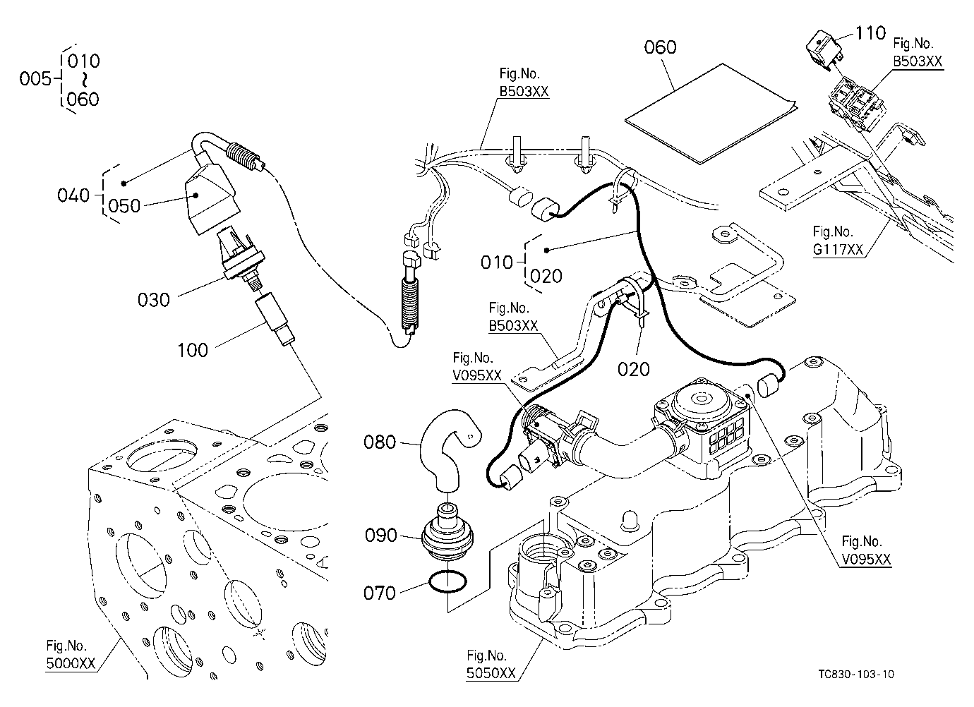 Heater Kit (Electrical Wiring/Switch) [Option]
