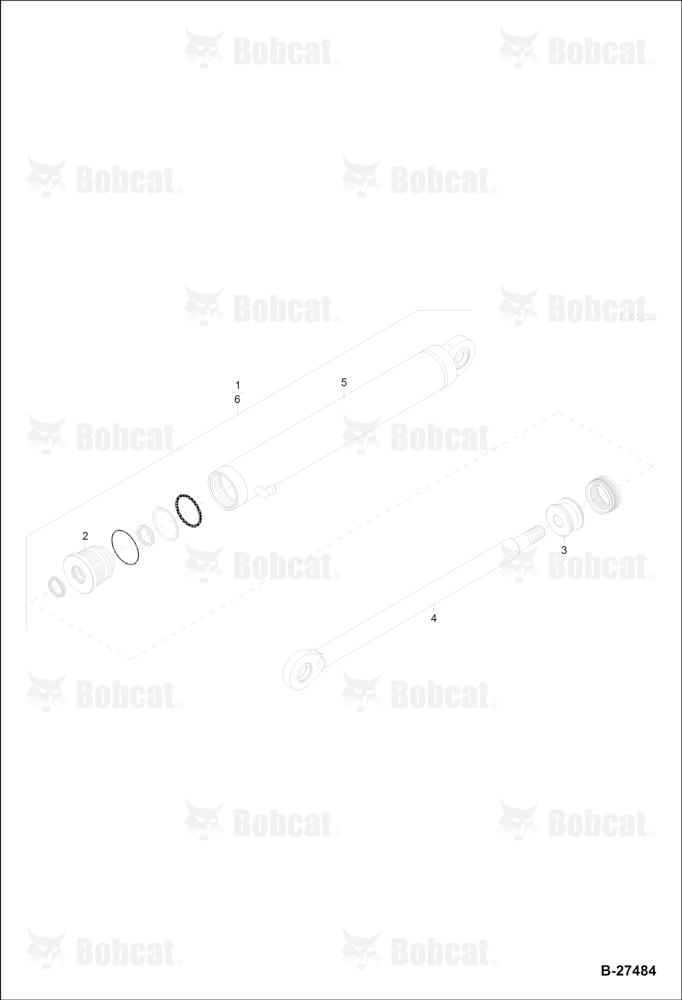 Prong Hydraulic Cylinder