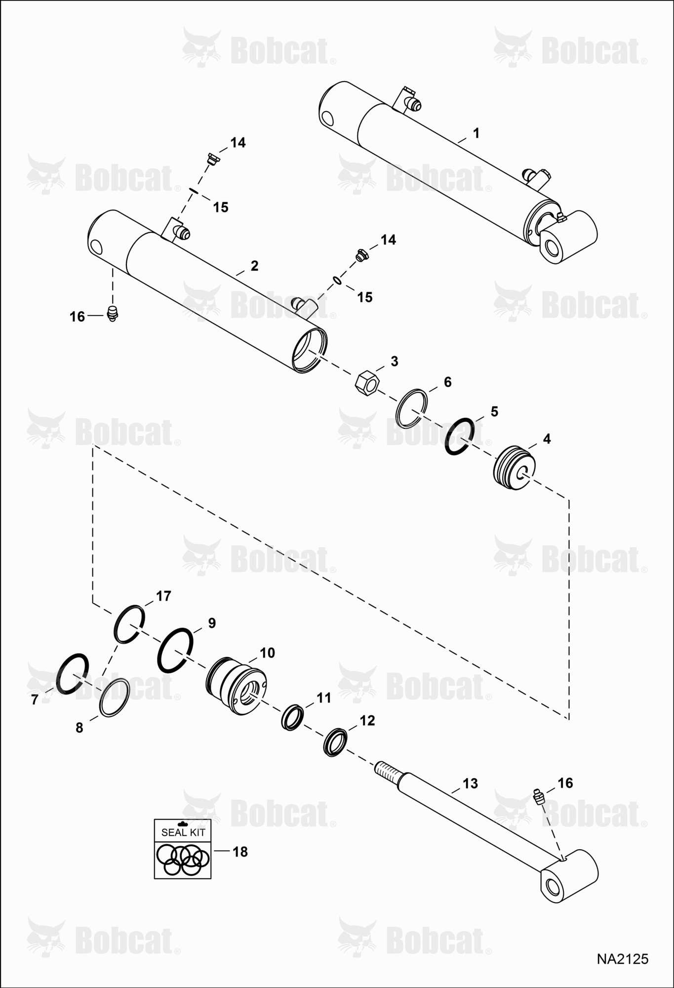 Tilt Cylinder
