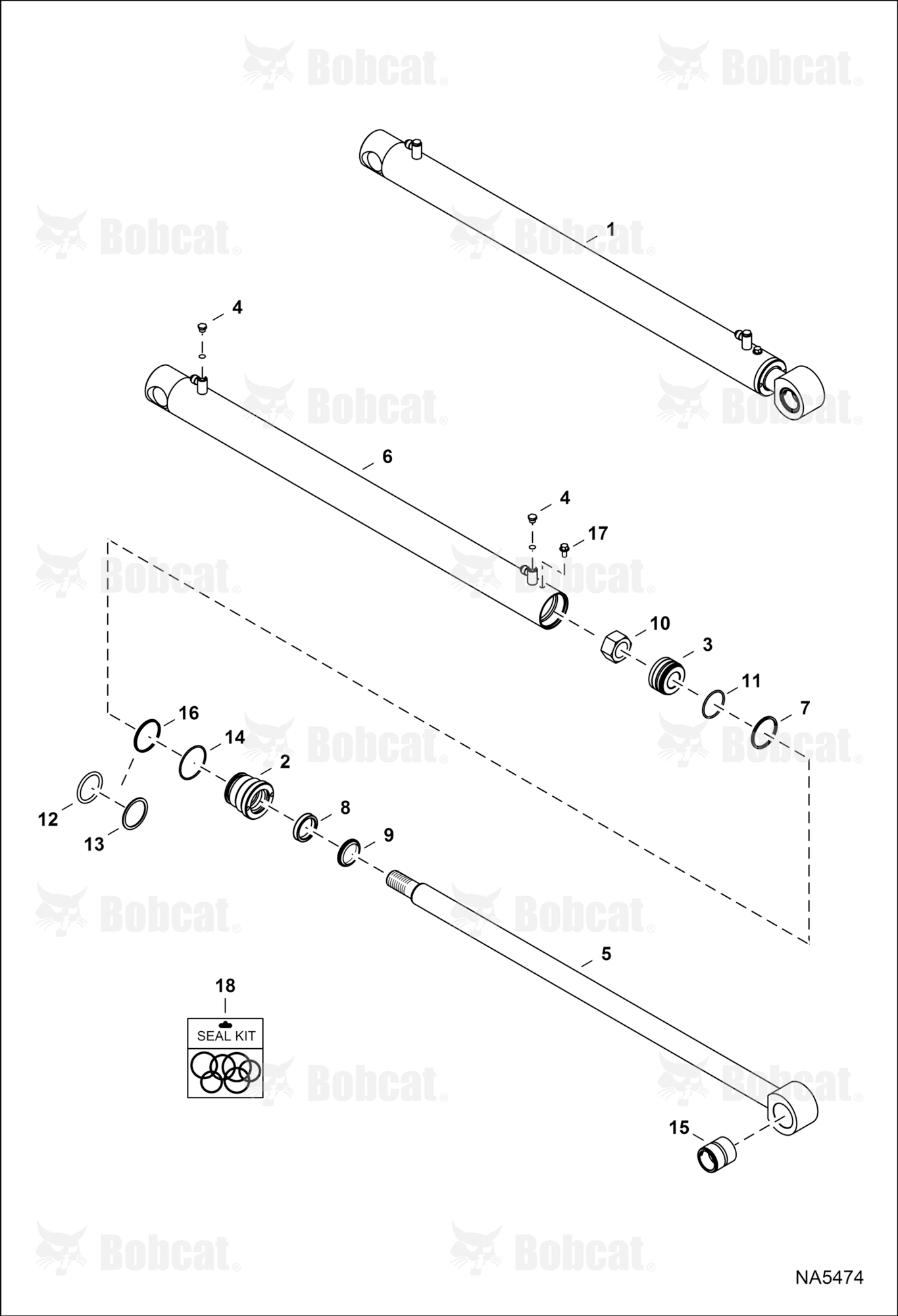 Extendable Arm Cylinder
