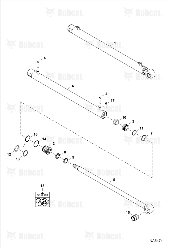 Extendable Arm Cylinder