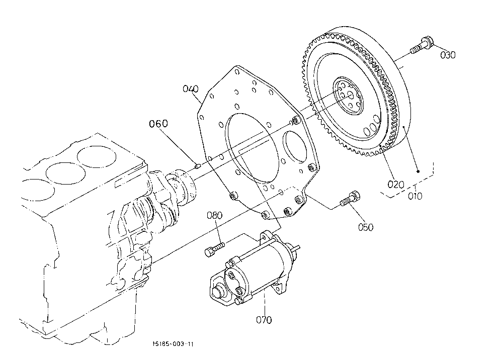 Flywheel,Starter