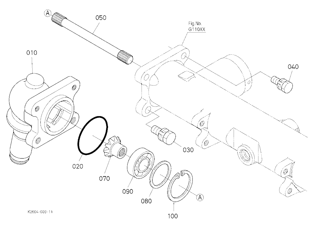 Bevel Gear Rh