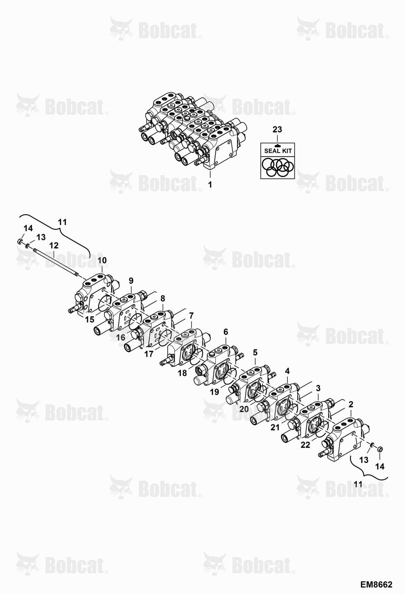Control Valve (Model 60090539SS)  AB4711501 & Above
