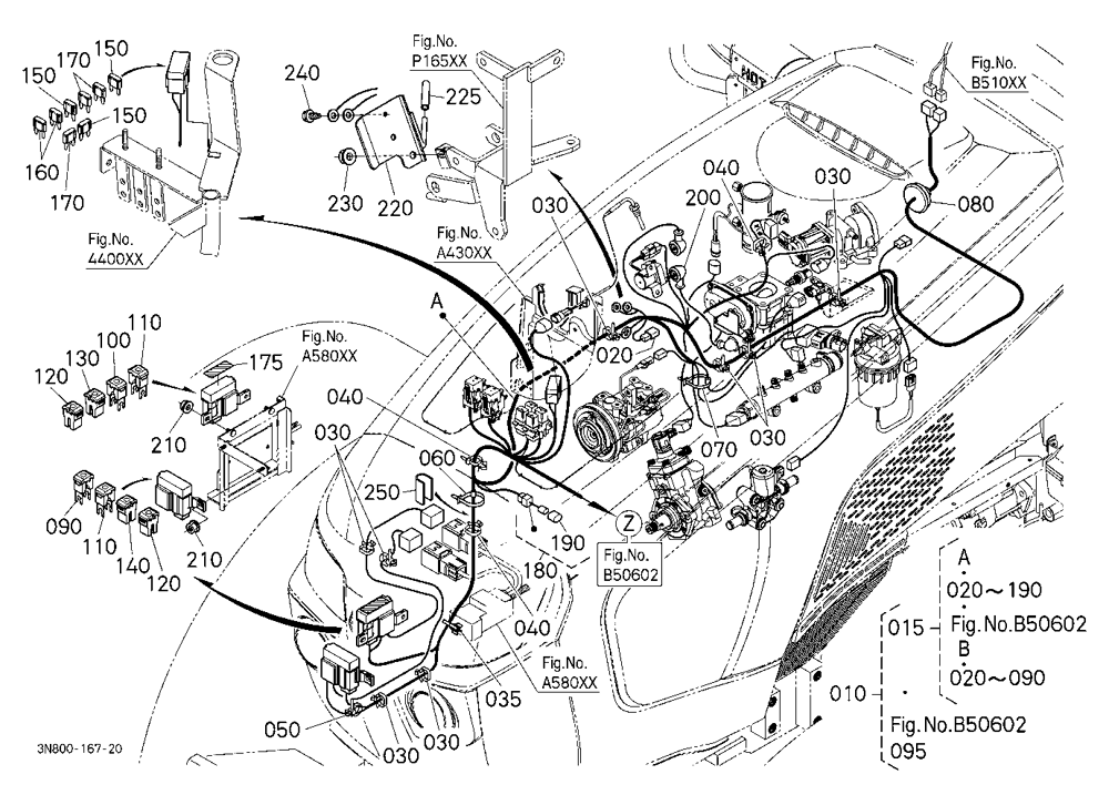 Electrical Wiring (Engine Rh)