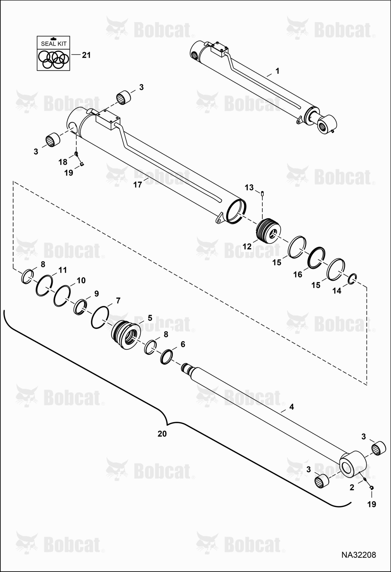 Cylinder  B65U11076 & Above